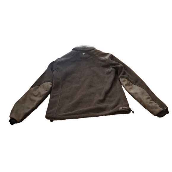 Mens Kuhl Alpenwurx Jacket Fleece Gorpcore Faux Suede Brown Rugged Large - Picture 8 of 10